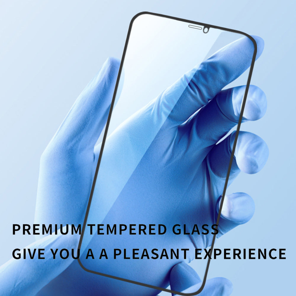 WIWU For iPhone 15 Silk Printing Screen Protector 2.5D Tempered Glass Screen Film WIWU For iPhone 15 Silk Printing Screen Protector 2.5D Tempered Glass Screen Film